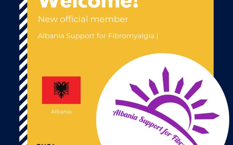 Thank you ENFA, for accepting ??Albania Support of Fibromyalgia as a member. Gratitude to every country member that voted for us. ??